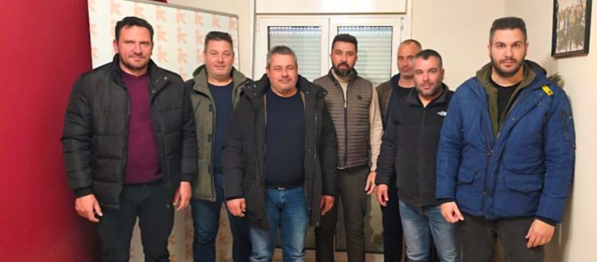 Özgür Ferhat, Tarım Derneği “Spartakos” ile bir araya geldi