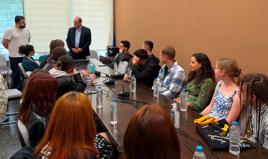 Gümülcine Belediyesi, "Civic Rise" programı kapsamında üç ülkeden konukları ağırladı