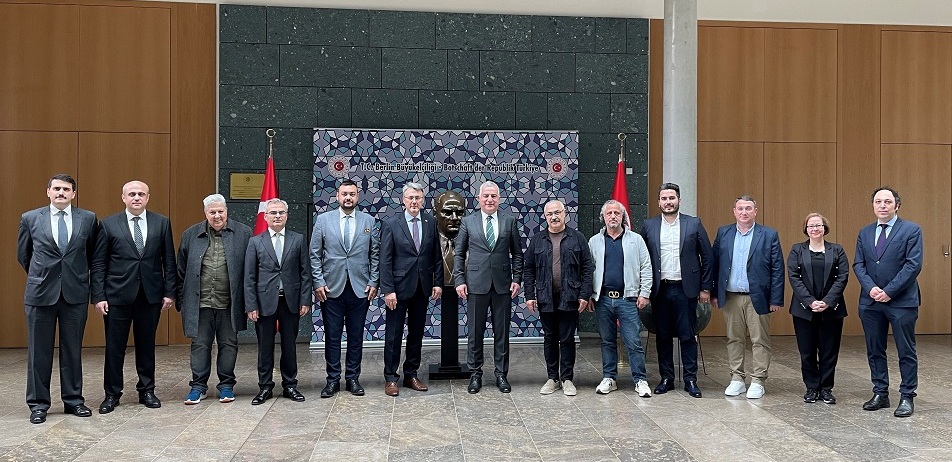 Batı Trakya’dan iş insanları ve kooperatif temsilcileri Berlin’de bir araya geldi
