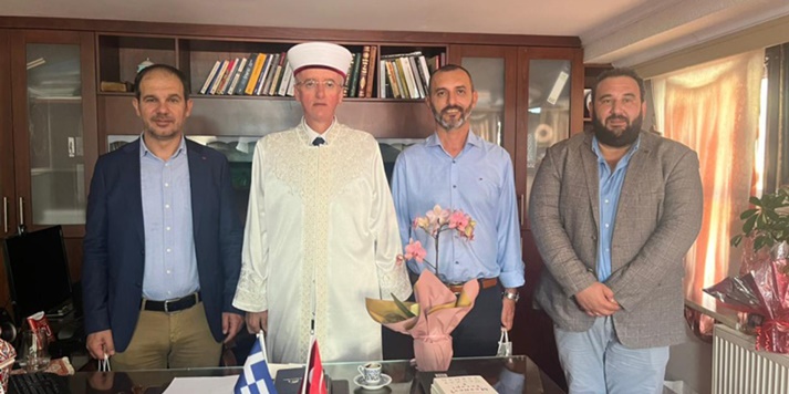 DMT Eyalet meclis üyeleri müftü Trampa’yı ziyaret etti