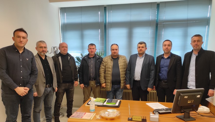 Erdem Hüseyin DMT Başkanlığında görev alan Azınlık üyelerini ziyaret etti