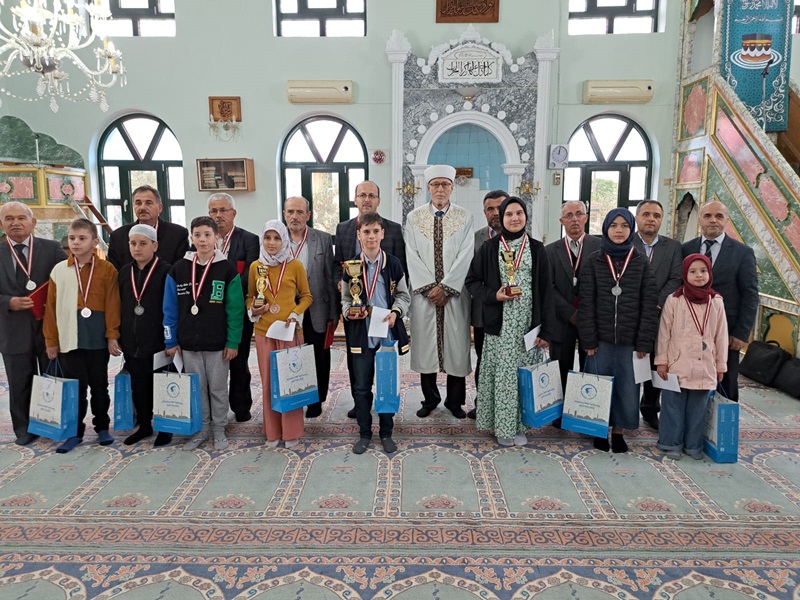 Gümülcine Müftülüğünün düzenlediği “Temel Dini Bilgiler Yarışması” sona erdi