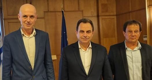 Sinan Ahmet, Tarım Bakanı Yeorgantas ile görüştü