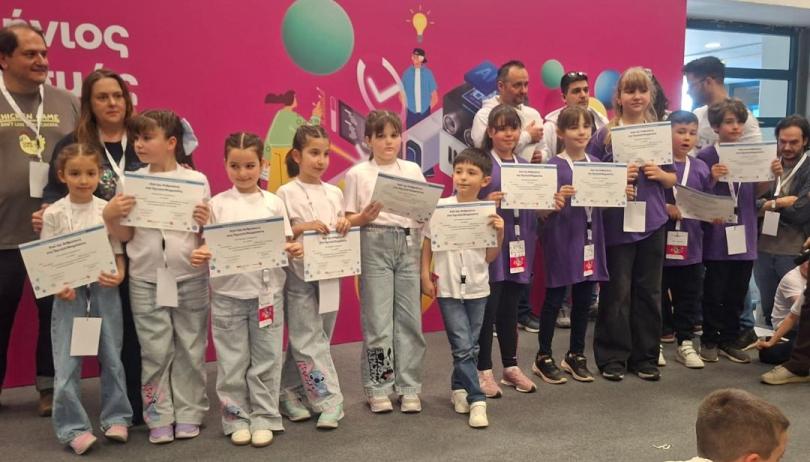İdadiye Türk Azınlık İlkokulu öğrencilerinden Robotik Kodlama finallerinde büyük başarı