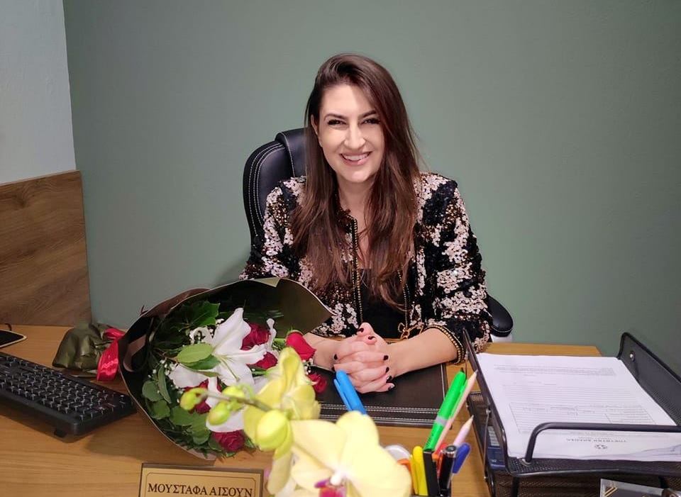 Avukat Aysun Mustafa bürosunu açtı