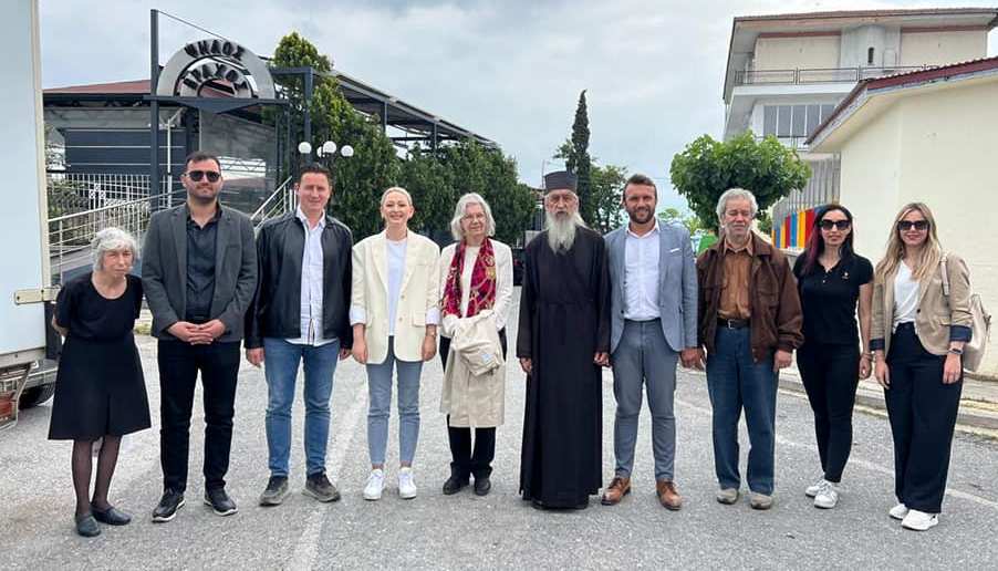 DEB Partisi Edessa’daki Makedon azınlık temsilcileriyle bir araya geldi