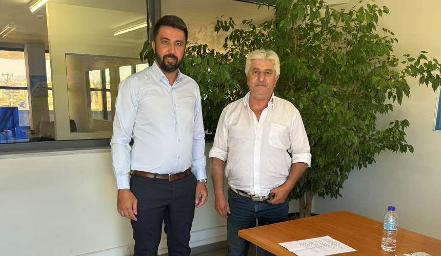 Milletvekili Ferhat, ELGA Müdürü Pandazis ile görüştü