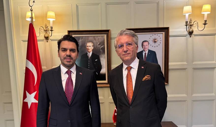 YTB Başkanı Eren’den, Türkiye’nin Atina Büyükelçisi Erciyes’e ziyaret