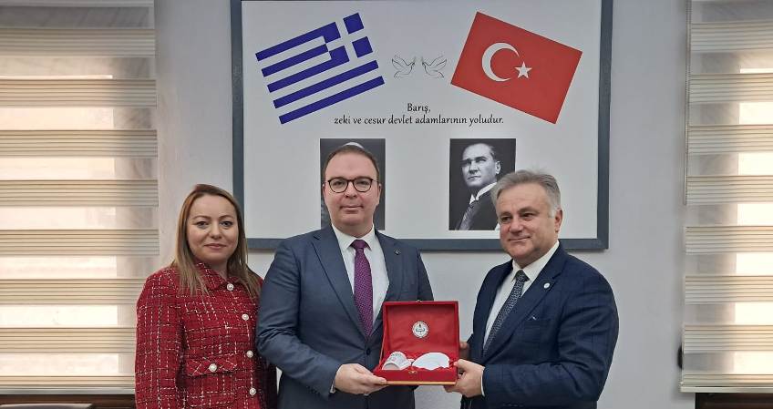 Başkonsolos Aykut Ünal’dan BTTÖB ziyareti