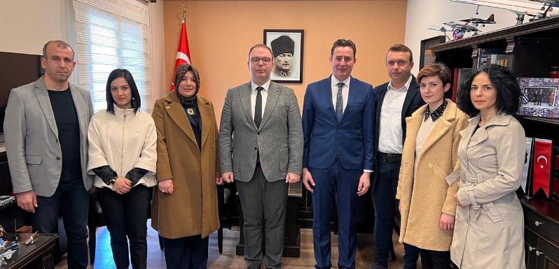 BTAYTD yeni yönetiminden Başkonsolos Ünal’a nezaket ziyareti