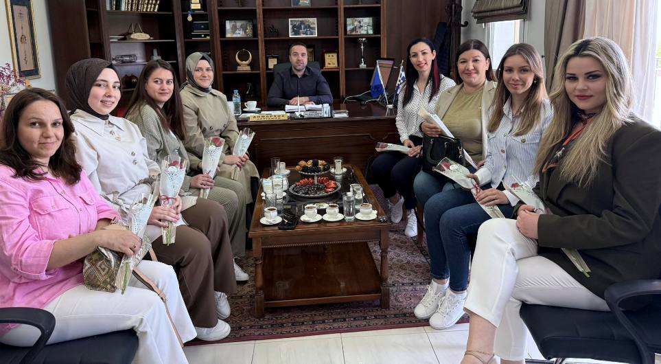 BTAYTD Kadınlar Kolundan Kozlukebir Belediyesine ziyaret