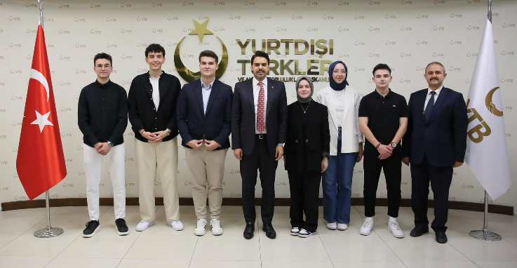 BATÖB üyeleri YTB Başkanı Abdullah Eren’i ziyaret etti