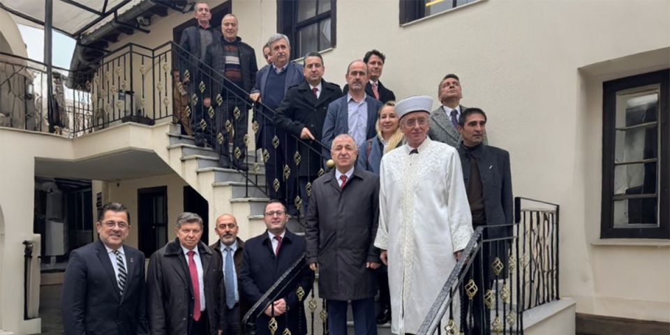 Zafer Partisi Genel  Başkanı Ümit Özdağ Batı Trakya’da temaslarda bulundu