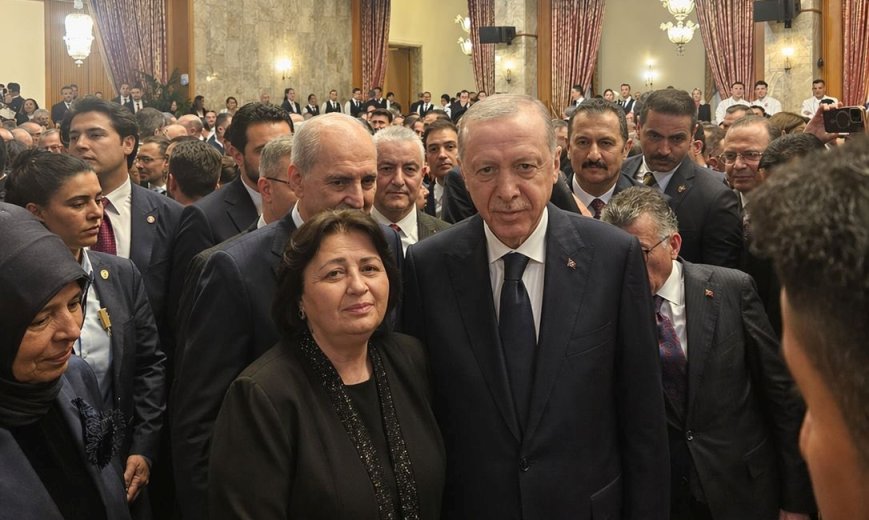 Işık Sadık Ahmet TBMM’nin 106. yıl resepsiyonuna katıldı