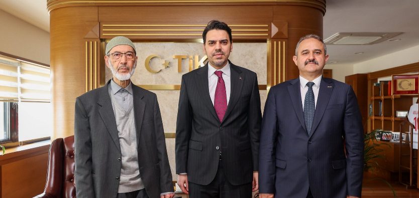 TİKA Başkanı Abdullah Eren, Hasan Paçaman’ı ağırladı