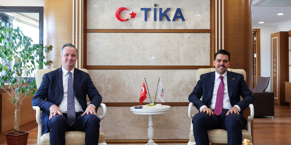 TİKA Başkanı Abdullah Eren, görevi Serkan Kayalar'dan devraldı