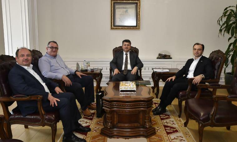 DEİK Yunanistan İş Konseyi Başkanı Levent Sadık Ahmet Edirne’de temaslarda bulundu
