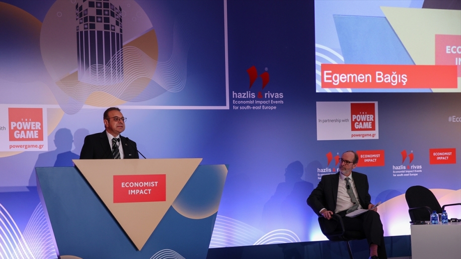 Eski AB Bakanı ve Büyükelçi Bağış, 5'inci Selanik Metropolitan Zirvesi'nde konuştu