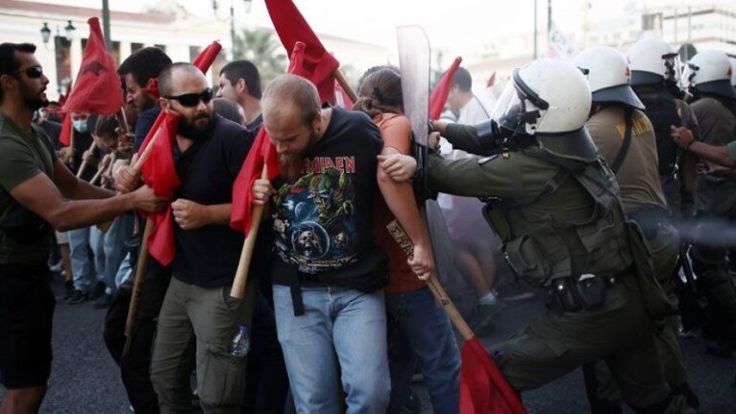 Öğrenciler ile polis arasında arbede yaşandı