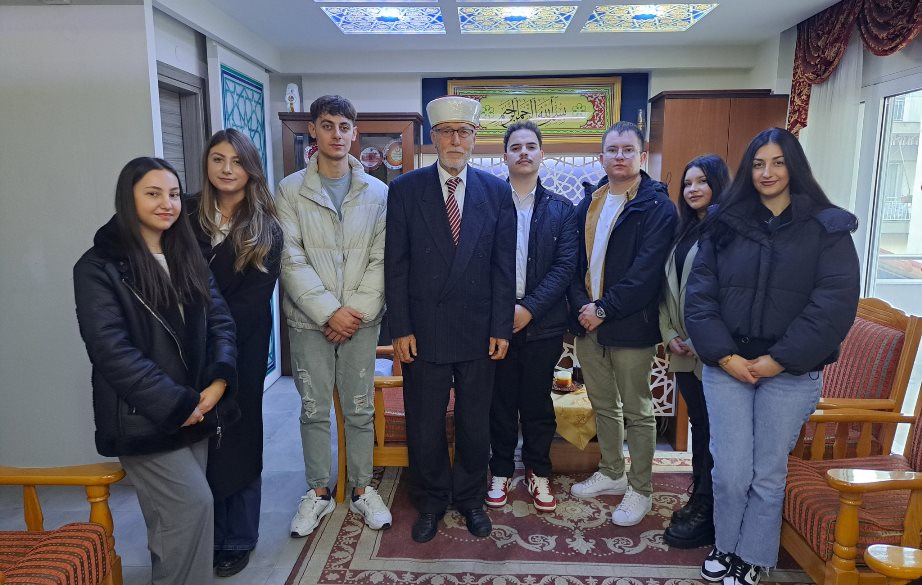 GAT Selanik Teşkilatı üyelerinden müftü İbrahim Şerif’e ziyaret