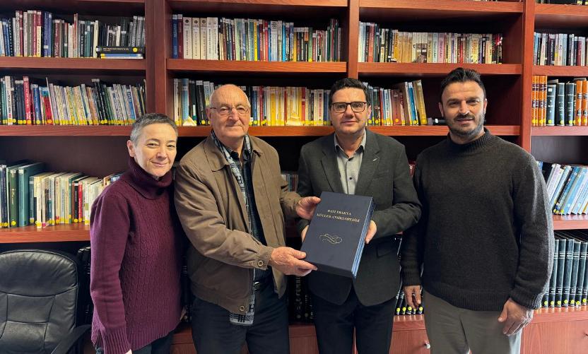 Seyit Ali Sultan Dergahı postnişini Hasan Apti’den BAKEŞ’e ziyaret