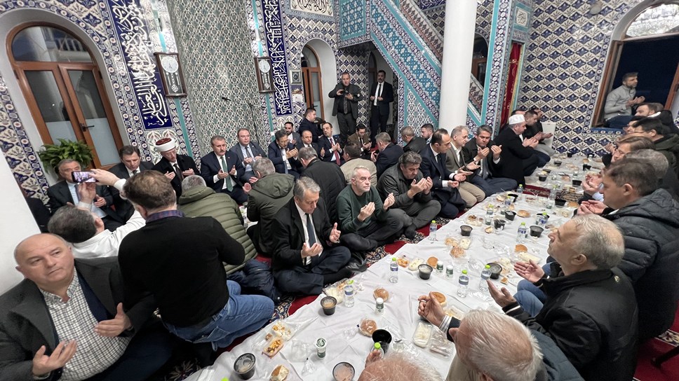 Şahin köyünde iftar programında gönüller bir oldu