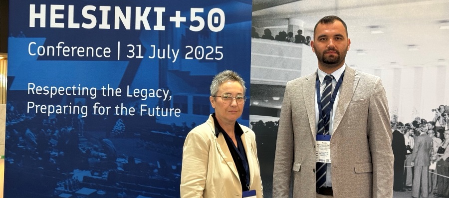 BTAYTD AGİT Helsinki 50+konfernasına katıldı