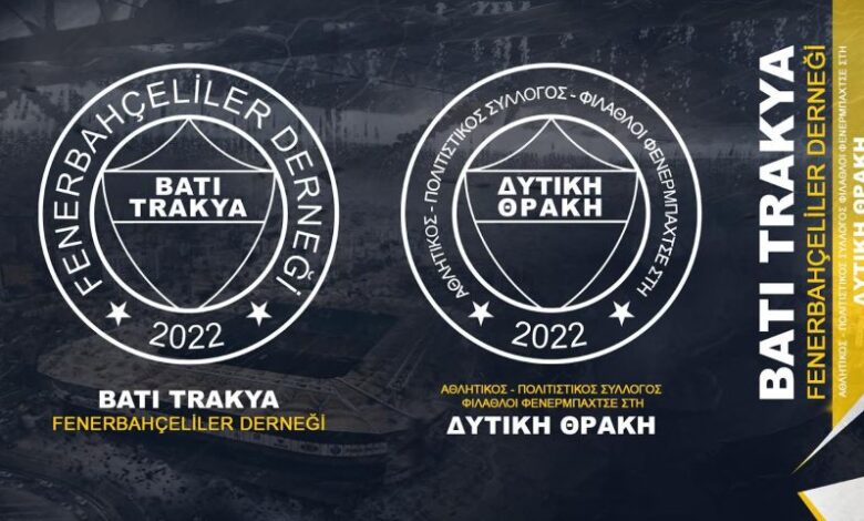 Batı Trakya Fenerbahçeliler Derneği açılış gecesine hazırlanıyor
