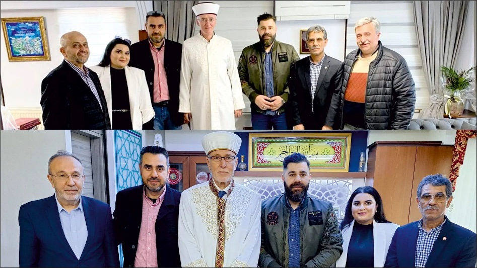 Makedonya Trakya Müslümanları Eğitim ve Kültür Derneği’nden Gümülcine ve İskeçe müftülerine ziyaret