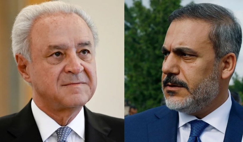 Bakan Vekili Kaskarelis, Türkiye Dışişleri Bakanı Fidan ile görüştü