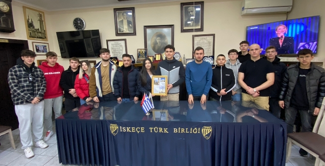 GAT Selanik Şubesi’nden İskeçe Türk Birliği Gençlik Kolu’na ziyaret
