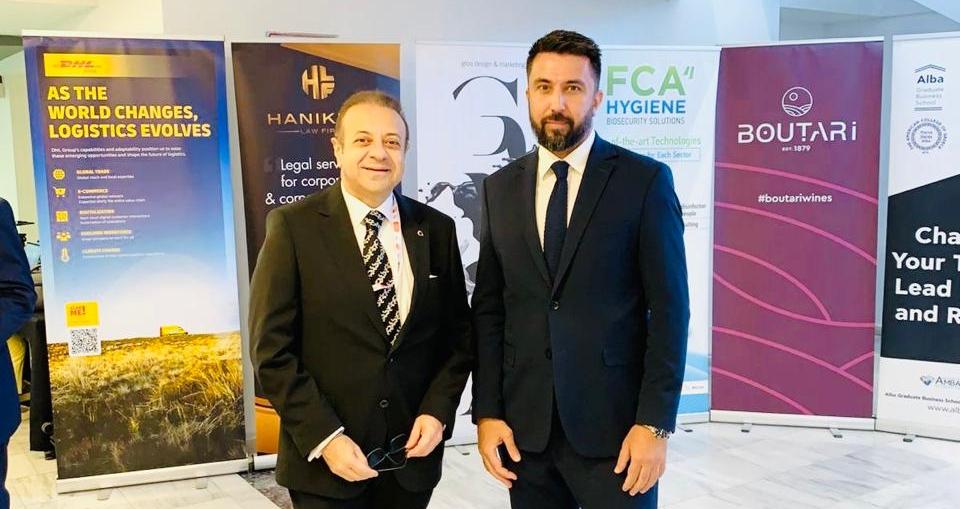 Ferhat, eski AB Bakanı ve Büyükelçi Egemen Bağış ile bir araya geldi
