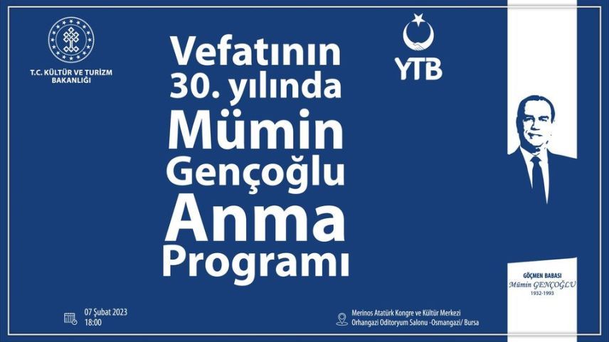 Mümin Gençoğlu Anma Programı ertelendi