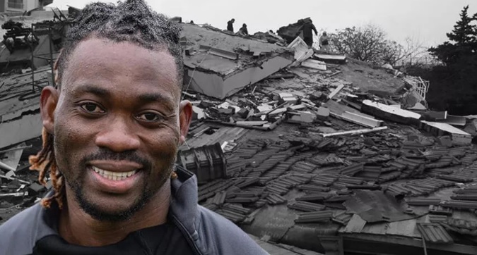 Hatayspor'lu Christian Atsu enkaz altından kurtarıldı