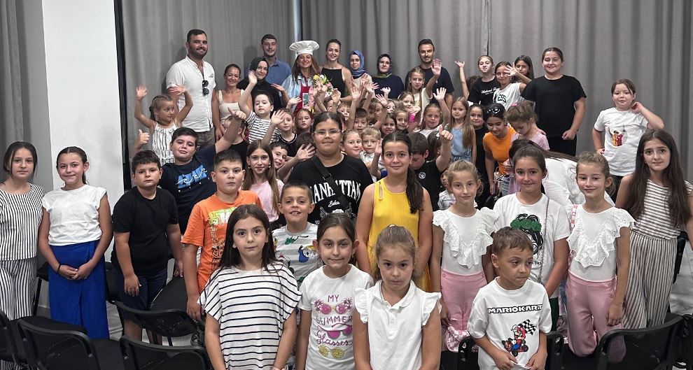 Şahinli çocuklar “Neşeli Makarnalar” etkinliğinde buluştu