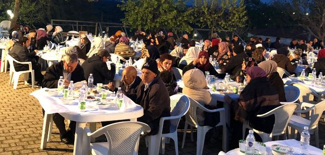 Çepelli köyü mütevelli heyeti iftar programı düzenledi
