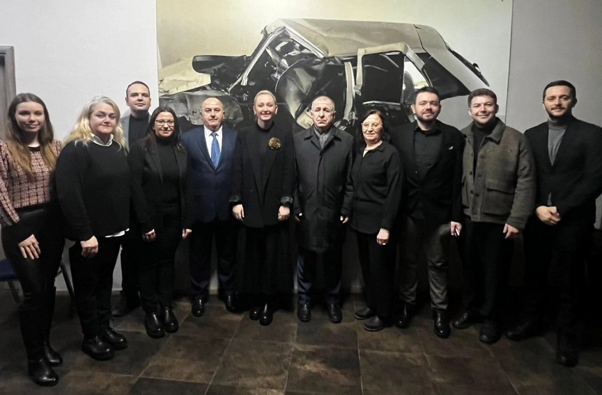 Ümit Özdağ’dan Gümülcine'de DEB Partisine Ziyaret
