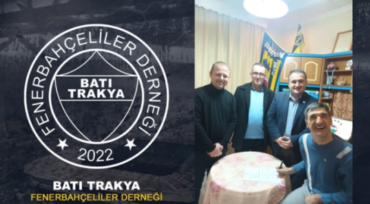 Batı Trakyalı Fenerbahçeliler’den, Mustafa’ya anlamlı ziyaret