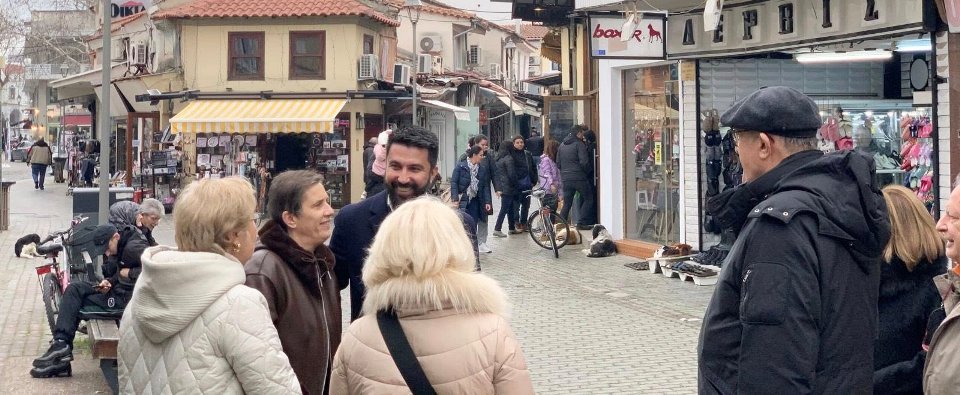 Milletvekili Ferhat’tan Gümülcine esnafına yeni yıl ziyareti