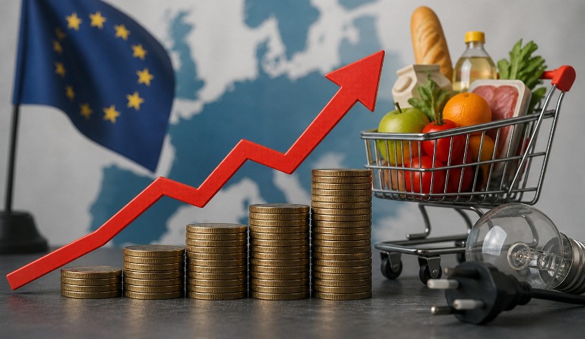 Eurostat: Euro Bölgesinde enflasyon Nisan’da %3’e yükseldi, Yunanistan’da %4,6