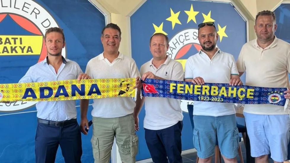 Adana Fenerbahçeliler Derneğinden, Batı Trakya Fenerbahçeliler Derneğine ziyaret