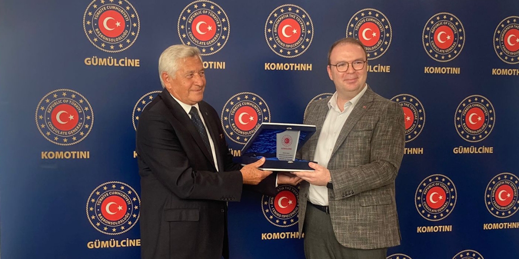 Gümülcine Başkonsolosluğu’nda Ramadan Duban için veda töreni