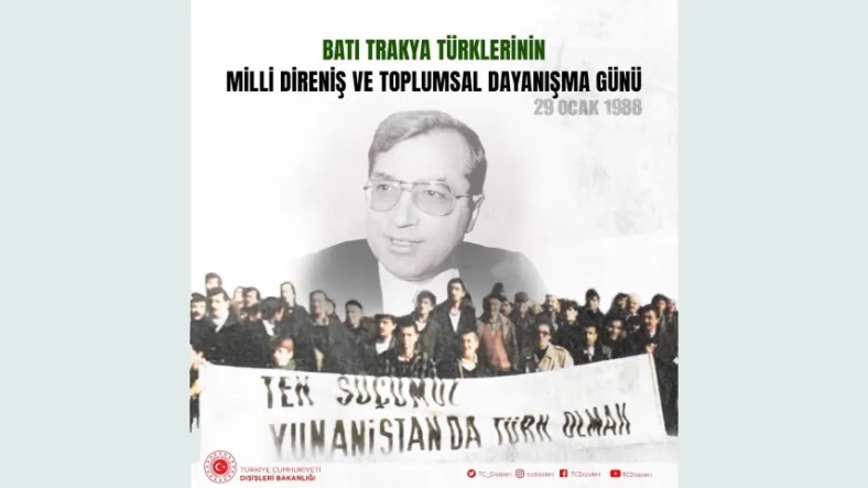 Türkiye Dışişleri: “Türkiye, Türk Azınlığın bu haklı mücadelesine desteğini kararlılıkla sürdürerek, soydaş kardeşlerini yalnız bırakmayacaktır”