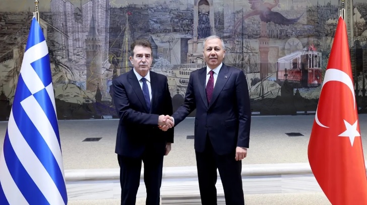 Yerlikaya ile Hrisohoidis İstanbul’da görüştü