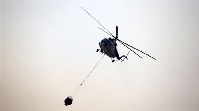NATO, yangınlarla mücadele için uçak ve helikopter yolladı