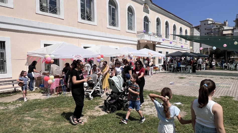 Gümülcine İdadiye Türk Azınlık İlkokulunda öğrenci şenliği coşkusu