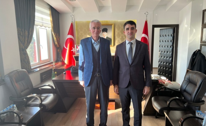 Müftü Mustafa Trampa’dan İpsala Kaymakamı Ömer Sevgili’ye ziyaret