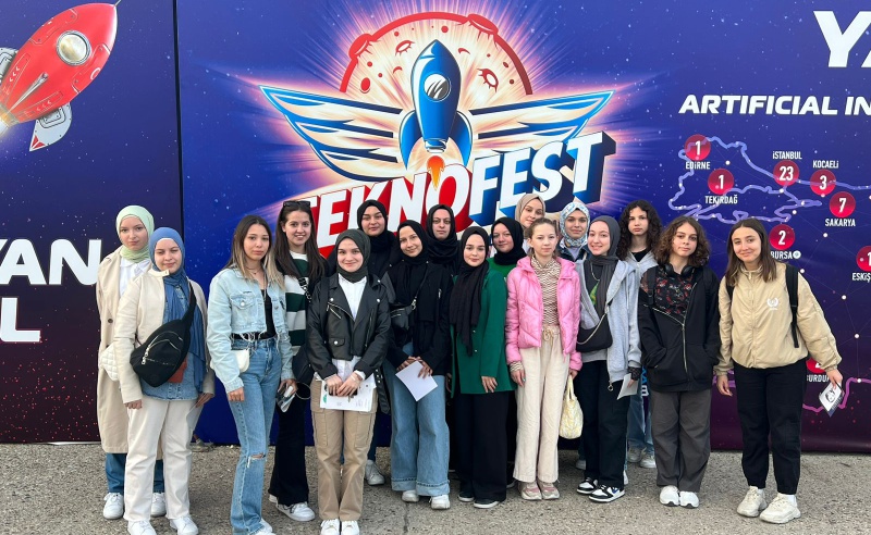 Genç Müftülük ekiplerinin başkanları TEKNOFEST'e katıldı