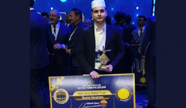 Batı Trakya’yı gururlandıran başarı: Ömer Hacı Karaahmet Türkiye üçüncüsü oldu