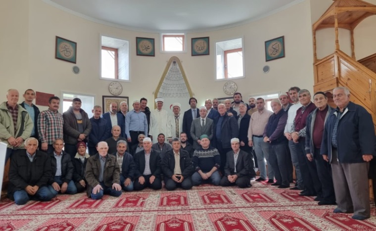 Merhum Ali Salihoğlu’nun anısına İnhanlı köyünde mevlit okutuldu
